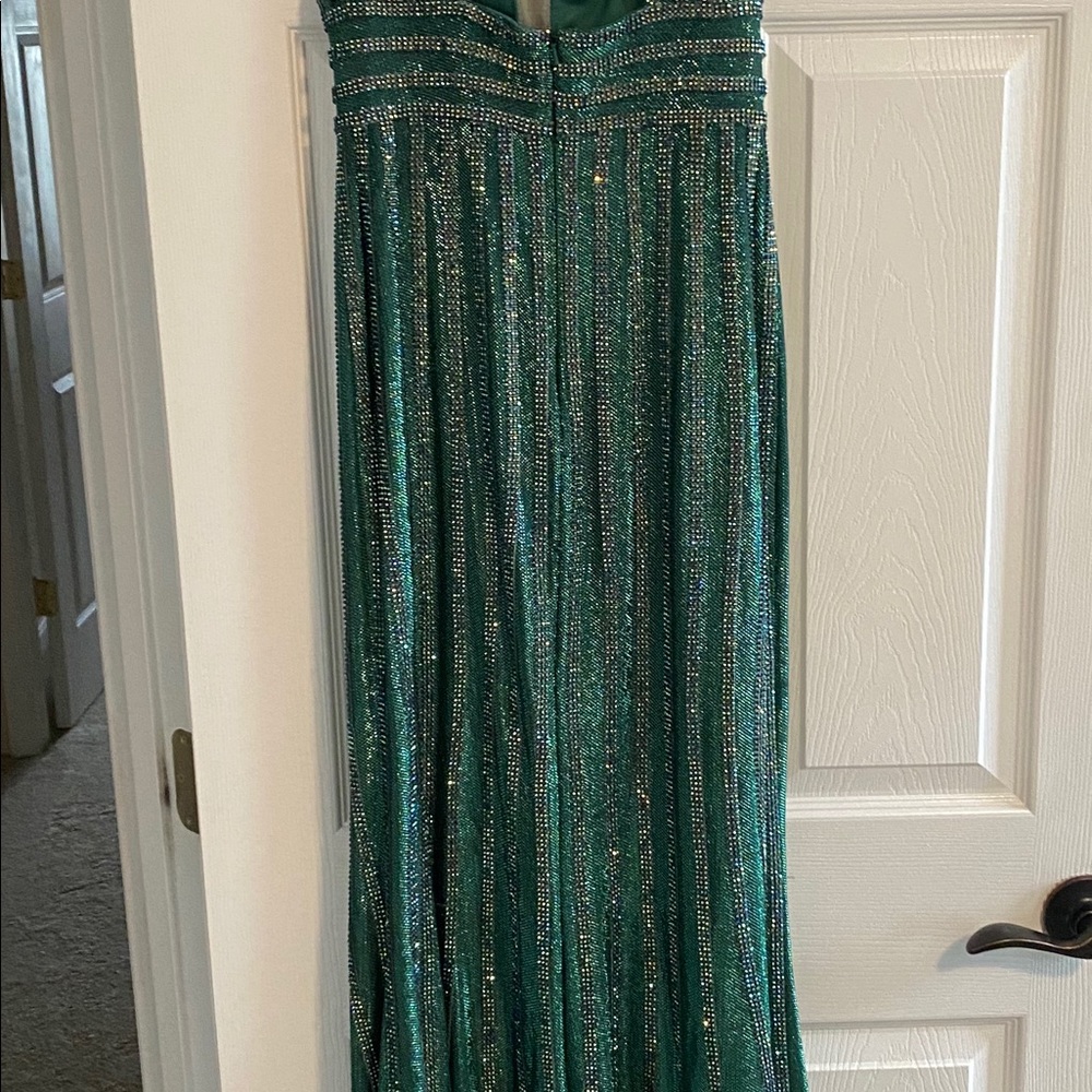 Jovani beaded prom dress